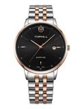  ĐỒNG HỒ TOPHILL TW065G.S7157 Nam dây thép 316L máy Quartz kính Sapphire Size 41,5mm 3ATM 