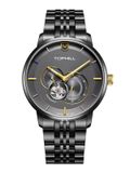  ĐỒNG HỒ TOPHILL TW066G.S5158 Nam dây Thép 316L máy Automatic kính Sapphire Size 43mm 5ATM 