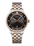  ĐỒNG HỒ TOPHILL TW071G.S7188 Nam dây thép 316L máy Automatic kính Sapphire Size 41mm 5ATM 