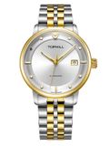  ĐỒNG HỒ TOPHILL TW073G.S6688 Nam dây Thép 316L máy Automatic kính Sapphire Size 41mm 5ATM 