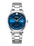  ĐỒNG HỒ TOPHILL TW076G.S1358 Nam dây Thép 316L máy Automatic kính Sapphire Size 41mm 5ATM 