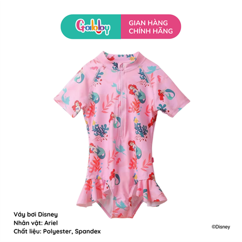 Bộ đồ Bơi liền Tay ngắn Bèo Nhún SP210411B