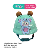 Nón Bảo Hiểm Baby Three Xanh