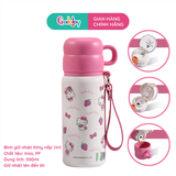 Bình Nước Giữ Nhiệt Sanrio 2in1 Kèm Cốc 500ml