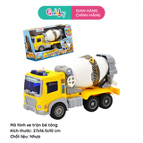 Siêu xe công trình - Xe trộn bê tông DK81369