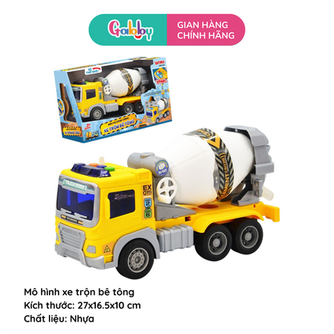 Siêu xe công trình - Xe trộn bê tông DK81369