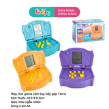 Máy chơi game cầm tay nắp gập Tetris (dùng pin) - 0936 (158A-29)