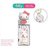 Bình Nước Disney Nút Bấm 500ML