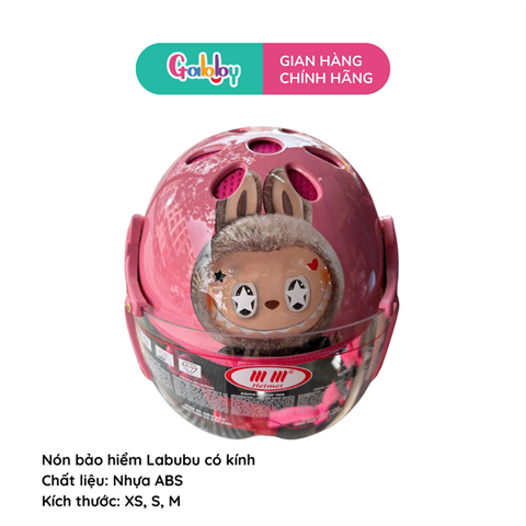 Nón Bảo Hiểm M1 Labubu Có Kính