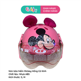 Nón Bảo Hiểm Mickey Có Kính