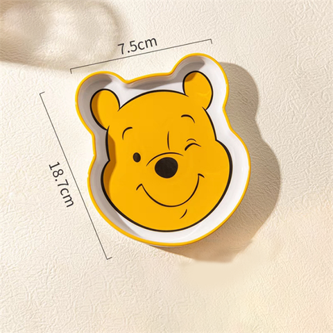 Khay sứ 1 ngăn Disney 20*20*2.5 cm