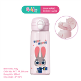 Bình Nước Sanrio 500ML Ống Hút