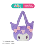 Túi bông Kuromi tím