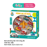 Bộ 8 phương tiện mini chạy đà