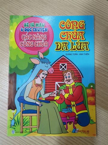 Bé tô màu & đọc truyện