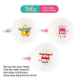 Bát Ăn Melamin Super Wings 1 Tay Cầm