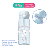 Bình Nước Sanrio 500ML Ống Hút