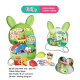Bộ đồ chơi túi xách hình Thỏ: Chủ đề siêu thị mini