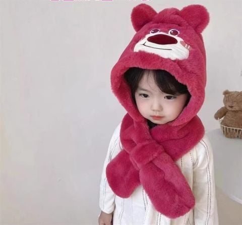 NÓN LÔNG KÈM KHĂN CHOÀNG DISNEY
