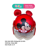 Nón Bảo Hiểm Mickey Có Kính