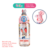 Bình Nước Disney Ống Hút Đầu 3D