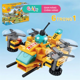 Đội xe công trình 6 trong 1