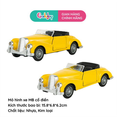 Xe MB cổ điển hai cửa mui trần (PG)