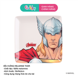 Dĩa Ăn Vuông Melamin 7 Inch