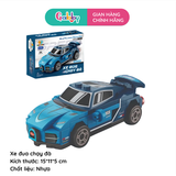 Xe đua chạy đà (Xanh dương) - Blue Pullback Racing Car (LL)