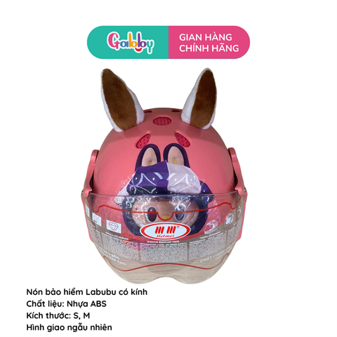 Nón Bảo Hiểm M1 Labubu Có Kính