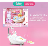 Bộ Đồ Chơi Một Ngày Của Thỏ Trắng - Trong Phòng Tắm Mê Ly