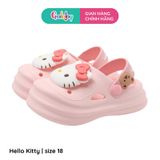 Dép Sục Sanrio Cho Bé Hình Nhân Vật Hello Kitty, Kuromi, Melody, Cinnamoroll, Pochacco - POCHACCO