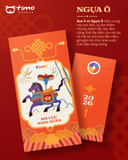  Bộ bao lì xì Bính Ngọ (8 cái) 