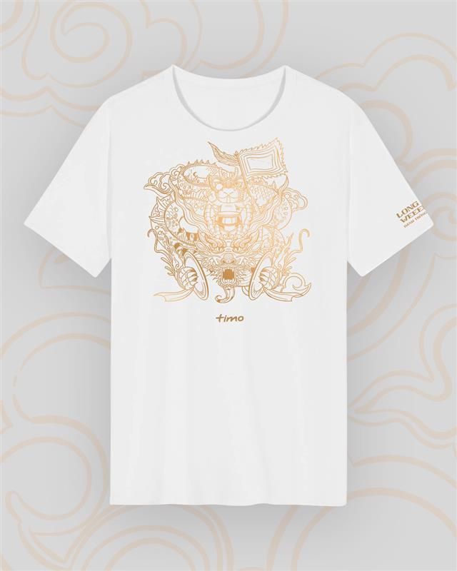  Áo thun cotton Long Lân Weeee Tụ 