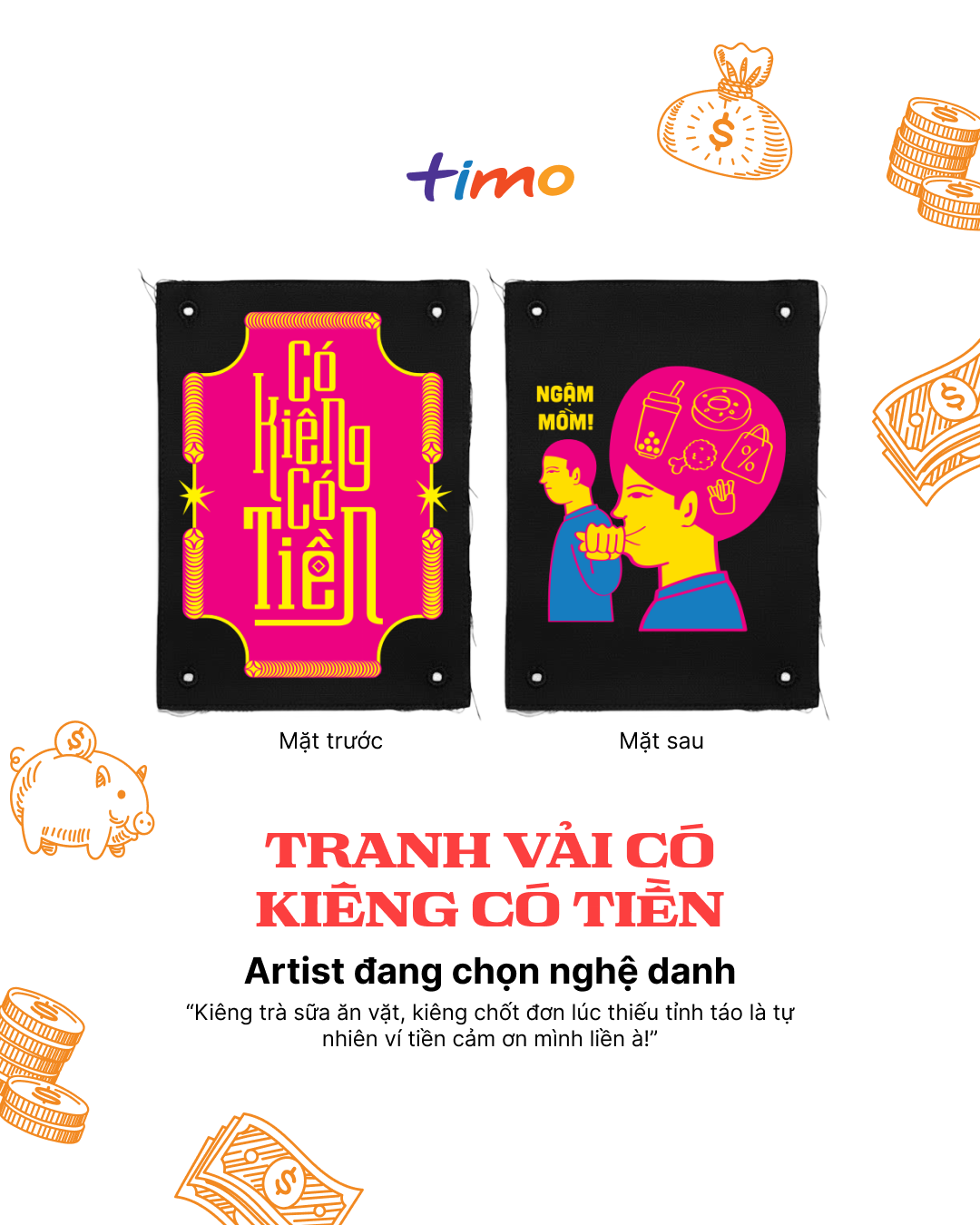  Tranh vải gắn áo Troll khổ, kệ nghèo | Ngẫu nhiên 