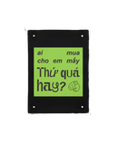  Tranh vải gắn áo Rich KID 