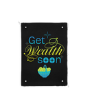  Tranh vải gắn áo Mau giàu nha 