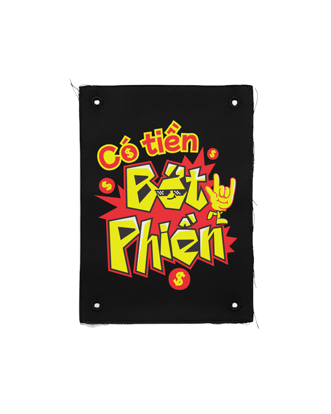  Tranh vải gắn áo Kiếm tiền 