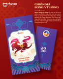  Bộ bao lì xì Bính Ngọ (8 cái) 