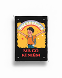  Tranh vải gắn áo Nghèo mà có kỷ niệm 