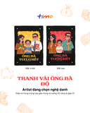  Tranh vải gắn áo Ông bà ĐỘ 