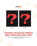  Tranh vải gắn áo Hết tiền mà còn-ten | Ngẫu nhiên 