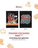  Tranh vải gắn áo Troll khổ, kệ nghèo | Ngẫu nhiên 