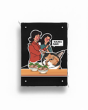  Tranh vải gắn áo Sang như ** 