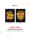  Tranh vải gắn áo Kiếm tiền 