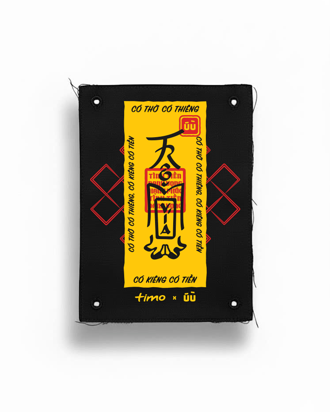  Tranh vải gắn áo Thần chú Trộm vía 