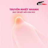  Bao cao su Shell Pulse Feather Touch 0.03 - Hương nước hoa cao cấp, siêu mỏng - Hộp 10 cái 