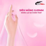  Bao cao su Shell Pulse Feather Touch 0.03 - Hương nước hoa cao cấp, siêu mỏng - Hộp 10 cái 