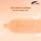  Bao cao su Shell Pulse Lasting Pleasure - Hương nước hoa cao cấp, kéo dài, gân nổi - Hộp 10 cái 