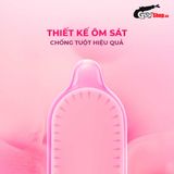  Bao cao su Firon Air - Siêu mỏng, kéo dài thời gian, hương vani - Hộp 10 cái 